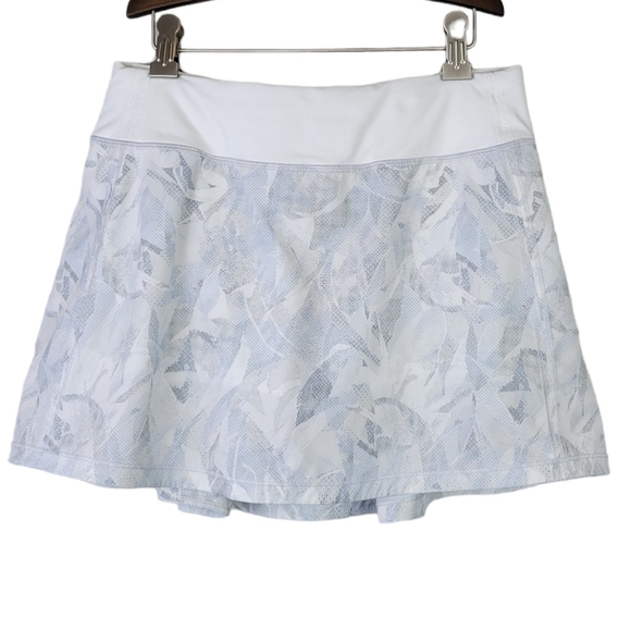 LULULEMON Pace Rival Skirt White 4 Tall - Picture 2 of 11